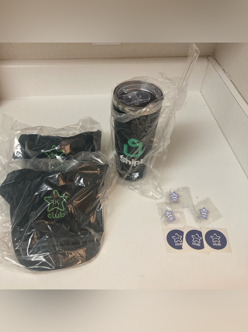 Shipt Driver Merch Hats Thermos Pins & Stickers
